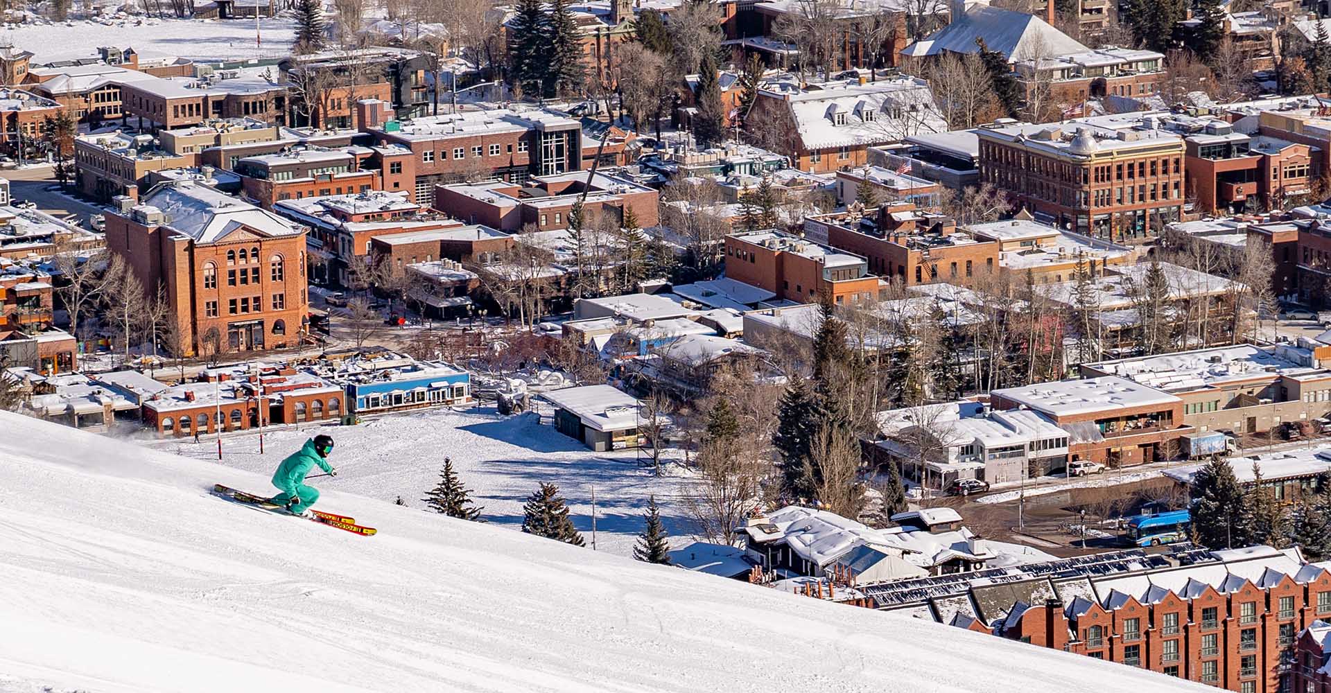 Aspen Mountain Resort, Skiing Snowboarding