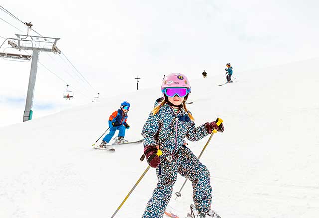 Ski gear rentals for kids at Aspen Snowmass