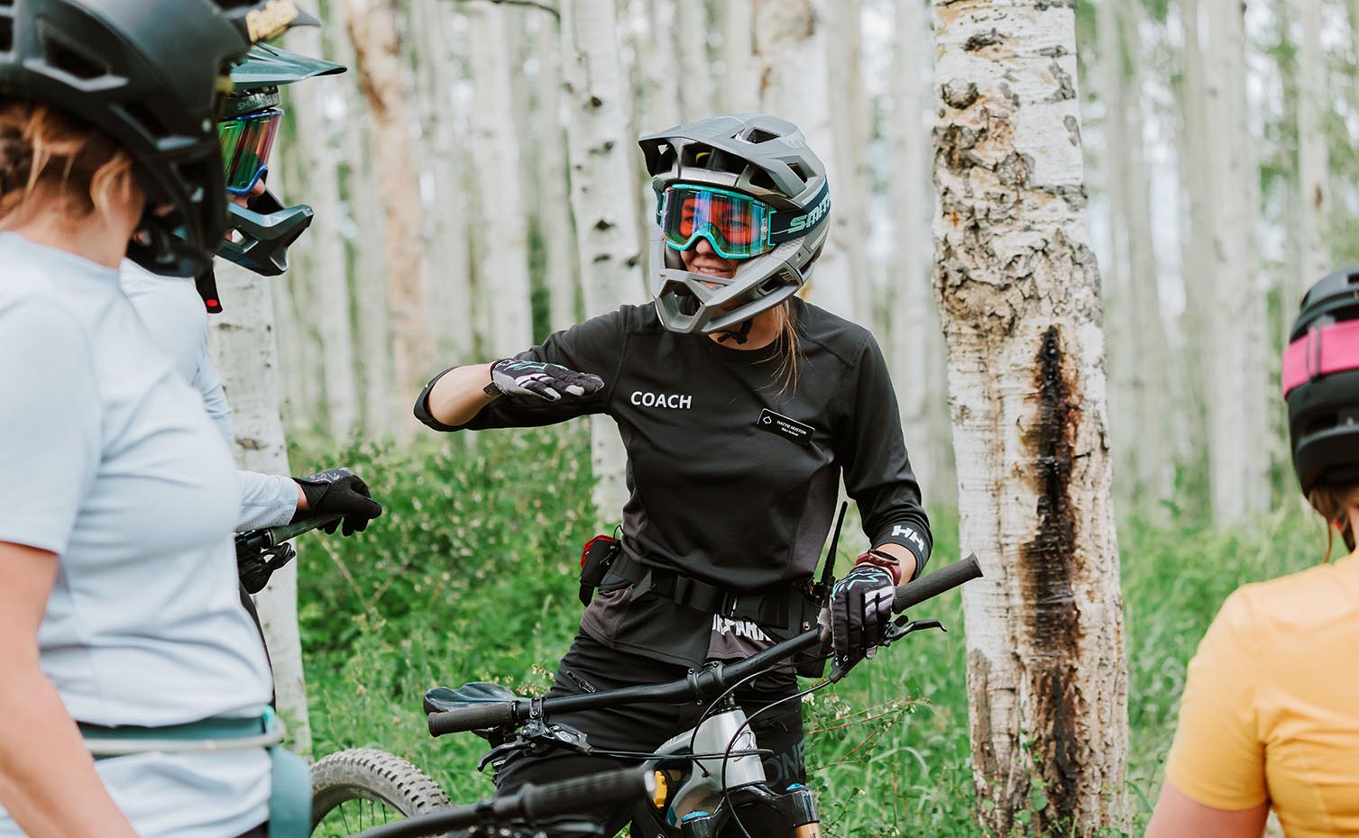 Mountain Bike Lessons in Colorado Snowmass Bike Park