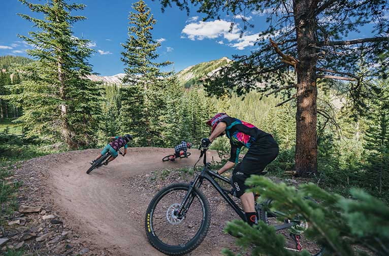 Snowmass downhill mountain clearance biking