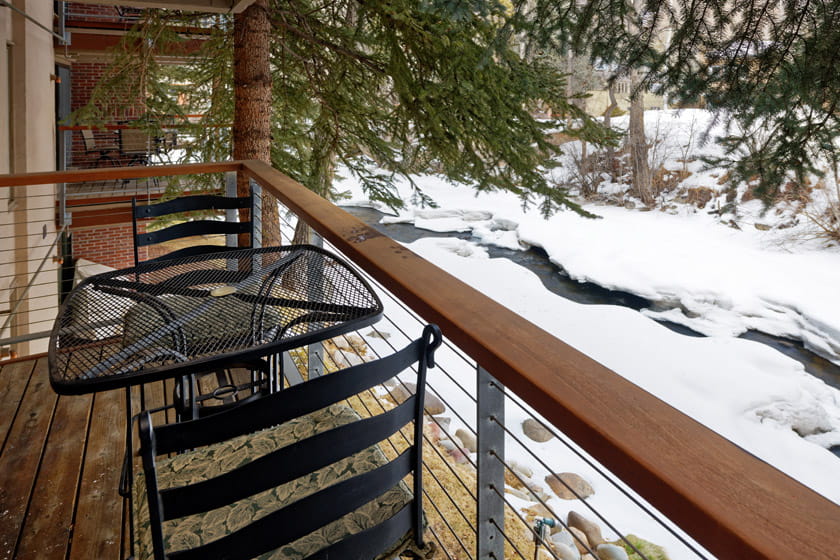 Chateau Eau Claire Balcony