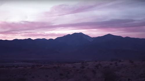 Featured screenshot of the Sedona music video by Houndmouth.