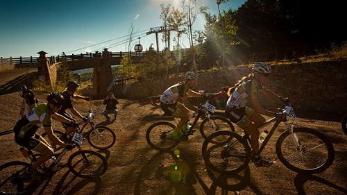 Power of Four Mountain bike race at Snowmass, Colorado